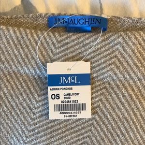 J. McLaughlin Camel and Ivory Poncho